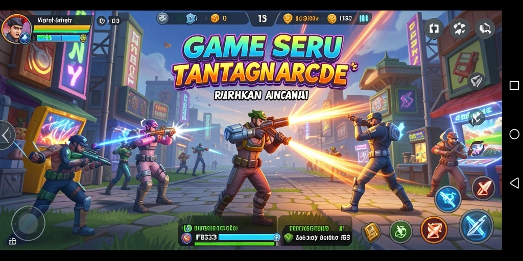 Gameplay FB333 yang menantang dan penuh aksi.