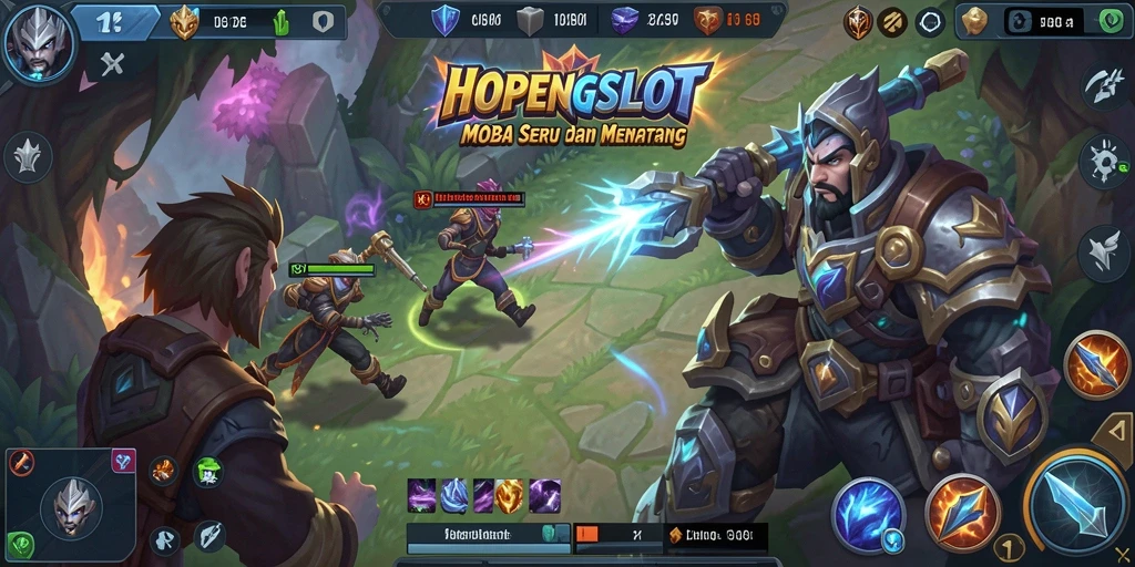 Tampilan gameplay HOPENGSLOT yang seru dan menarik.