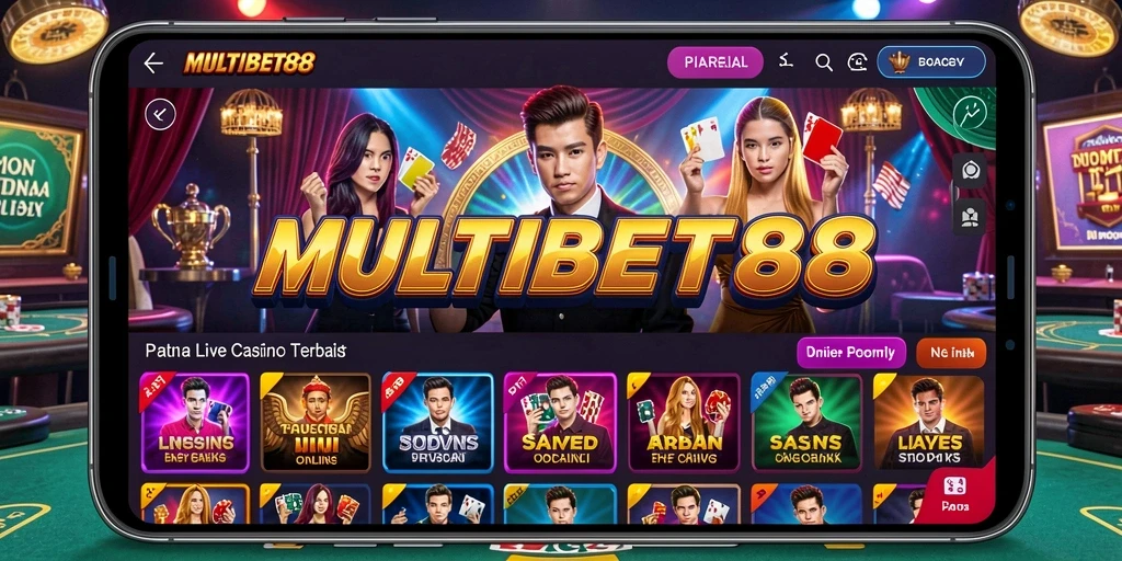 Tampilan screenshot gameplay Live Casino MULTIBET88 yang menegangkan.