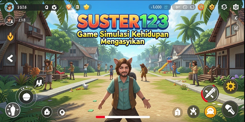 Tampilan gameplay SUSTER123 yang imersif dan interaktif.