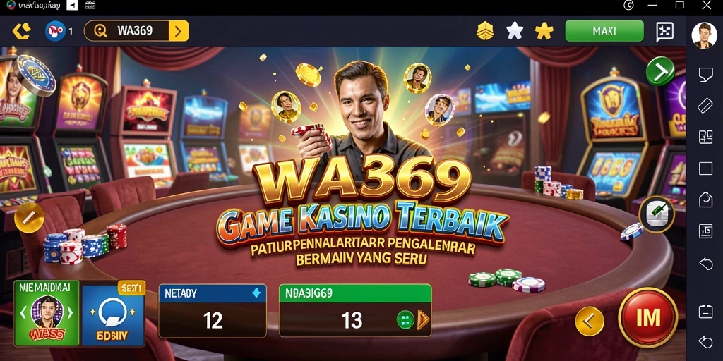 Tampilan gameplay WA369 yang menegangkan dan mengasyikkan.